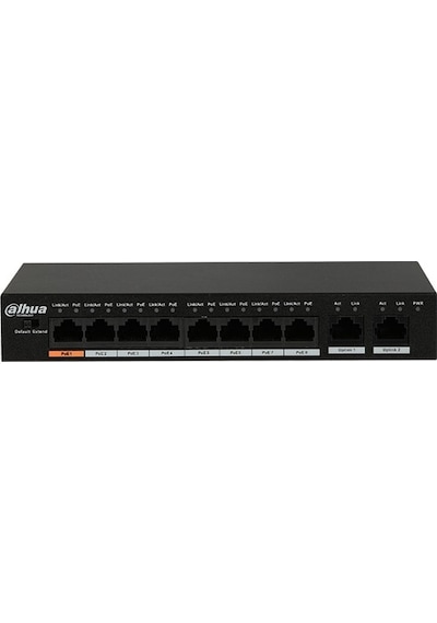 Dahua Pfs3010 8et 65 8 Port 10/100 Poe Switch