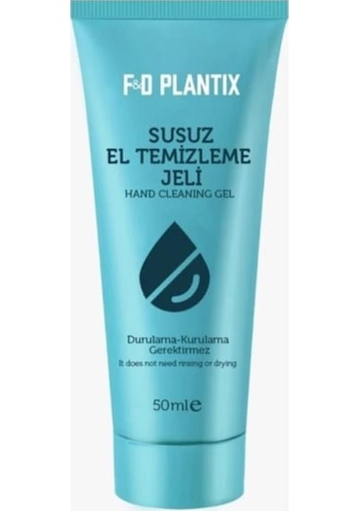 F&D Plantix Su Gerektirmeyen El Temizleme Jeli 50 ML