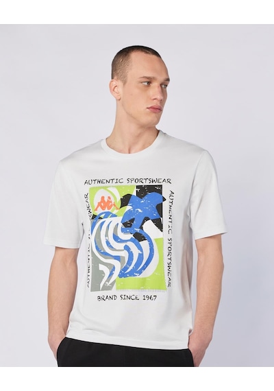 Kappa Hibbs Tee Erkek Gri Comfort Tişört
