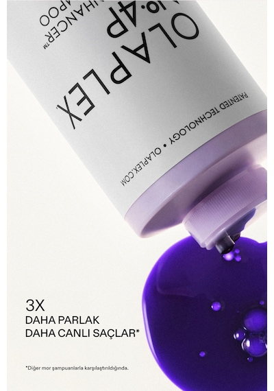 Olaplex Nº.4p Blonde Enhancer Toning Shampoo - Renk Koruyucu & Bağ Mor Şampuan 250 ML