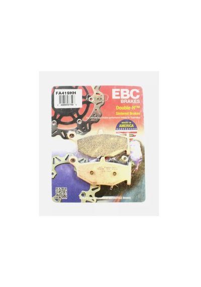 Ebc Fa419hh 2006-2010 Suzuki Gsr 600 Uyumlu Arka Fren Balatası Sinterli Balata
