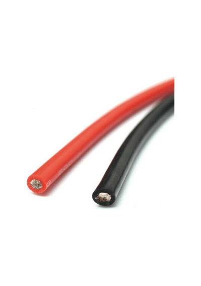 Robotistan 16 Awg 1 Metre Siyah Ve Kırmızı Silikon Kablo
