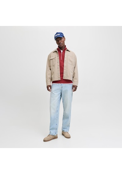 Jack & Jones Norrebro Erkek Kırmızı Sweatshirt 12282899-tbr Kırmızı Jack & Jones Norrebro Erkek Kırmızı Sweatshirt 12282899-tbr Kırmızı
