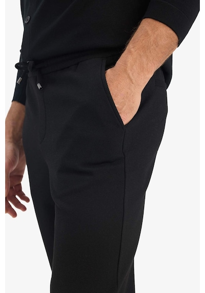 Defacto Jogger Fit Kısa Paça Penye Pantolon F0412ax25wnbk27 Siyah