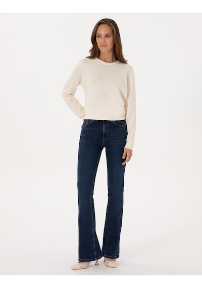 Pierre Cardin Kadın Lacivert Pantolon Jean 50318199-vr033 Lacivert