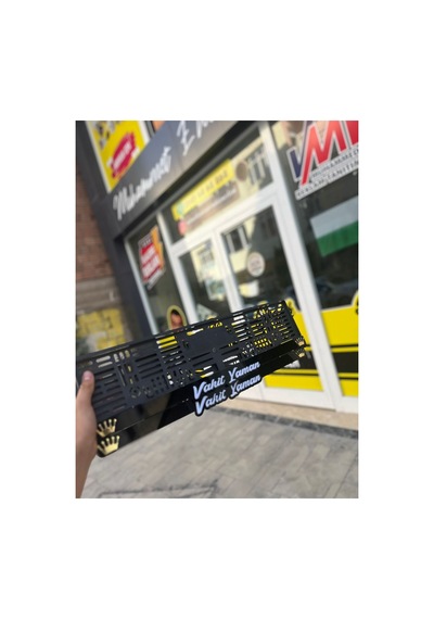 Kral Taçlı Sarkık Model Plakalık - 665909575