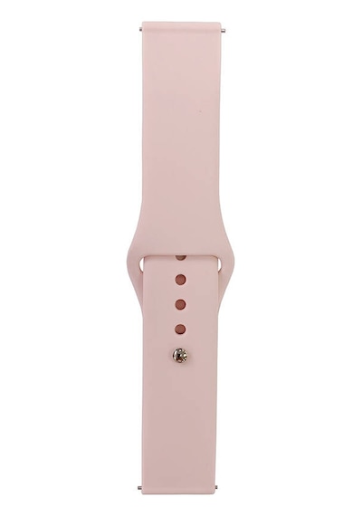 Zore Gear S2 Band Serisi 20mm Klasik Kordon Silikon Strap Kayış-sand Powder