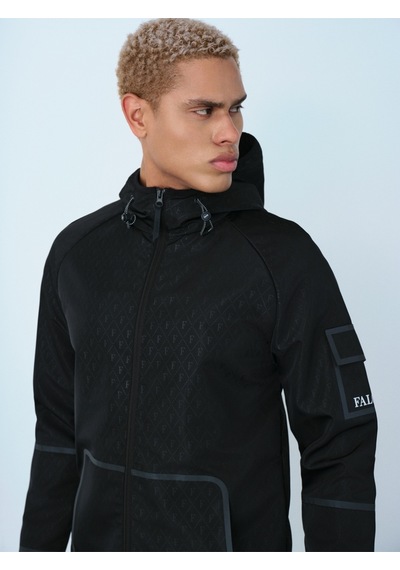 Regular Fit Erkek Yağmurluk Siyah