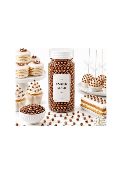 Dr. Gusto 4 Mm Bakır Boncuk Şeker 250 Gr