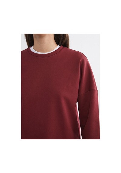 LC Waikiki Alıta Cıty Farkıyla Lcw Vision Bordo Oval Yaka Kadın Sweatshirt Bordo - 924123597 Bordo LC Waikiki Alıta Cıty Farkıyla Lcw Vision Bordo Oval Yaka Kadın Sweatshirt Bordo - 924123597 Bordo