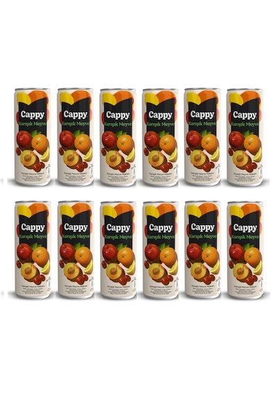 Cappy Karışık Meyve Nektarı 330 Ml X 12 Adet