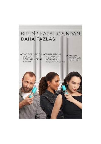 Beyaz Dipleri Kapatıcı Sprey 75 Ml Siyah 00