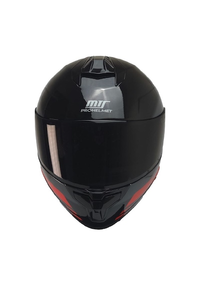 X340 Rosso Motosiklet Kaskı Spoiler Mod Güneş Vizörlü Full Face Kask Çok Renkli