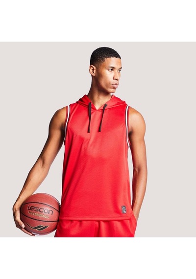 Lescon 1056 Basketbol Kolsuz Üst - Kırmızı - Xl Çok Renkli
