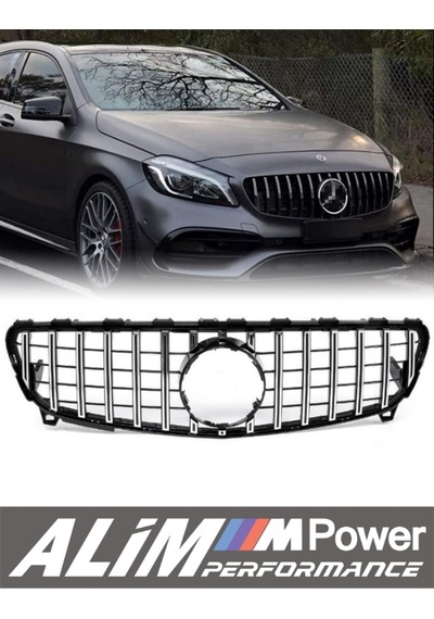 Mercedes-benz A-class W176 2016 2018 Gtr Krom Ön Panjur Böbrek Seti