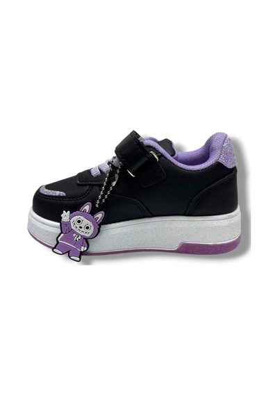 Prokids 4011-26 Cilt Deri Labubu Maskotlu Anatomik Kız Çocuk Sneaker Siyah Lila 26-30 Siyah Prokids 4011-26 Cilt Deri Labubu Maskotlu Anatomik Kız Çocuk Sneaker Siyah Lila 26-30 Siyah