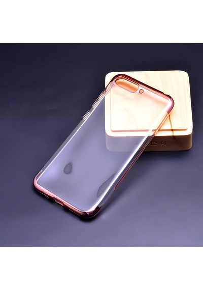 Huawei Y6 2018 Kılıf Dört Köşeli Lazer Silikon Kılıf 001
