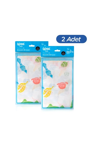 Wee Baby Kullan At Klozet Örtüsü 10'lu 2x10 20 Adet Beyaz