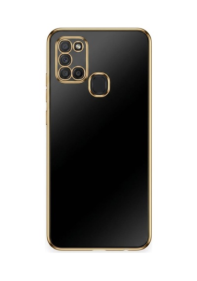 Samsung Galaxy A 21s Siyah Parlak Silikon Kılıf Modeli
