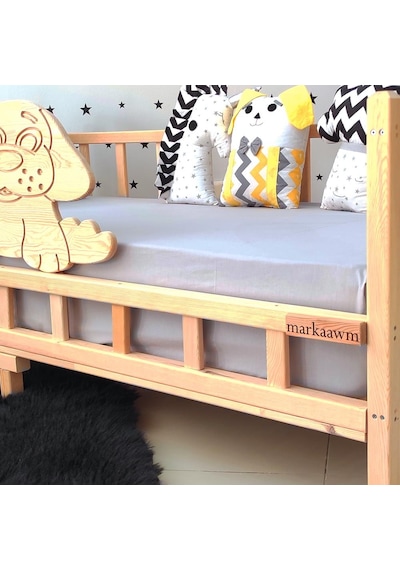 Markaawm Markaawm Sevimli Figürlü 90 X 190 Montessori Yatak Çocuk Karyola Markaawm Markaawm Sevimli Figürlü 90 X 190 Montessori Yatak Çocuk Karyola