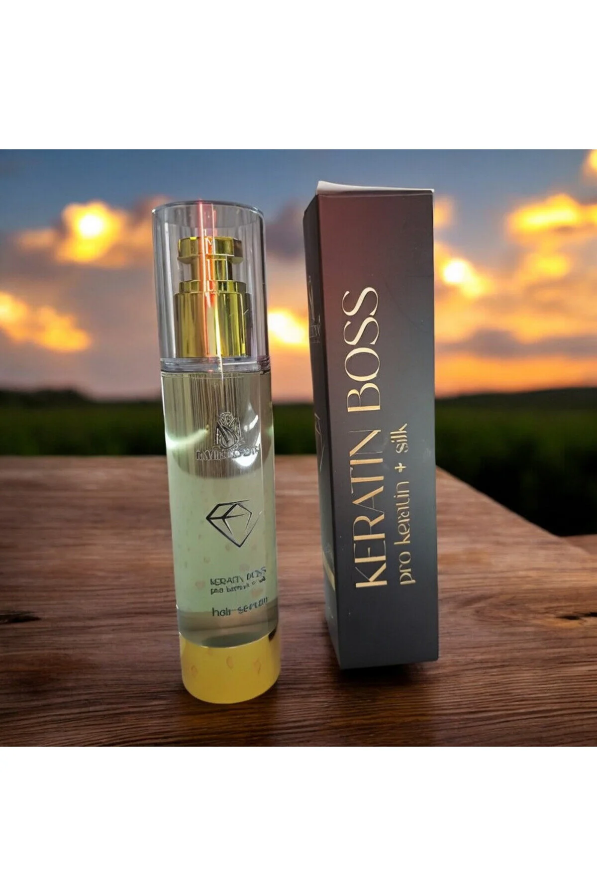 Ms Kalsedon Professional Keratin Complex Hair Care Saç Bakım Yağı 100 ML