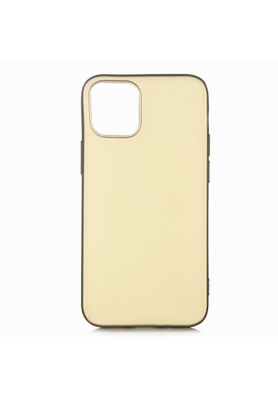 Apple iPhone Uyumlu 12 Pro Max Kılıf Zore Premier Silikon Kapak - Gold