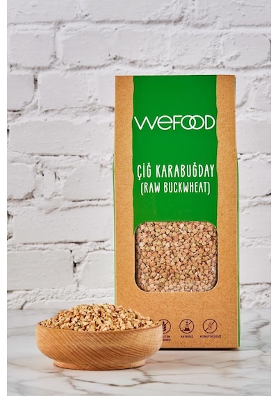 Wefood Glütensiz Çiğ Karabuğday Tanesi 400 gr (Greçka)