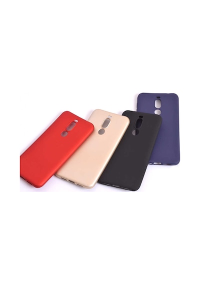 Meizu X8 Kılıf Zore Premier Silikon Kapak Gold