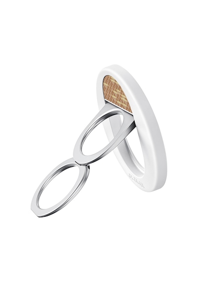 Pitaka Aramid Fiber Glints Of Gold Serisi Magez Grip 3 Magnetik Ring Stand Telefon Tutucu Gold