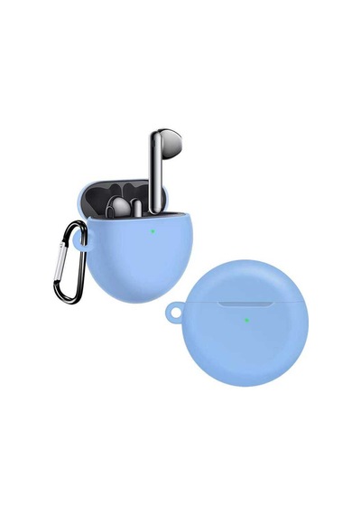 Huawei Freebuds 4 Kılıf Silikon Airbag Kılıf 24 Lila