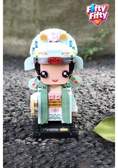 Loz Micro Anime Serisi 1544 Modeli 291 Parça Dekoratif Oyuncak Yapım Seti Yapı Blok