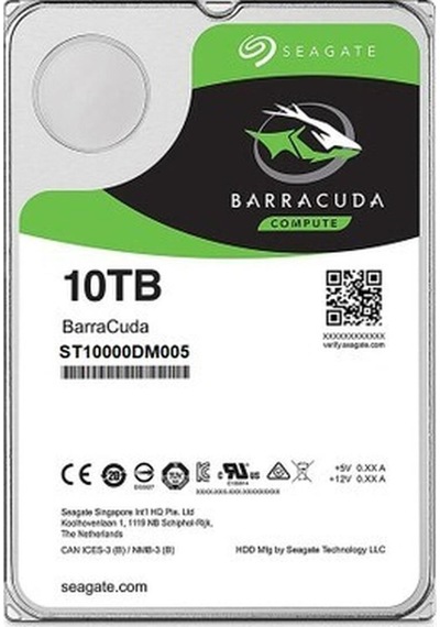 Seagate Barracuda St10000dm005 3.5'' 10 Tb 7200 Rpm Sata 3 Harddisk