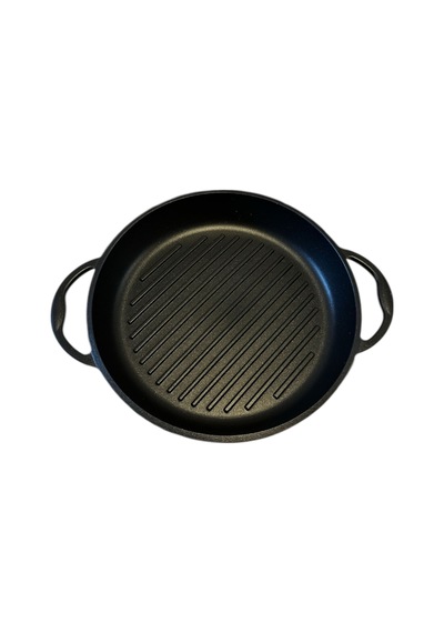 Cem Premium Alüminyum Döküm 28 Cm Izgara Tava Siyah