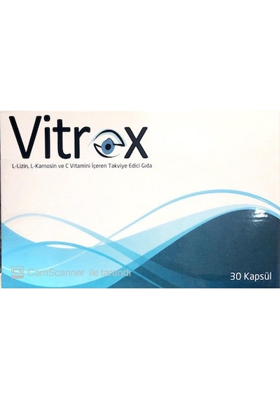 Vitrex C Vitamini Takviye Edici Gıda 30 Kapsül