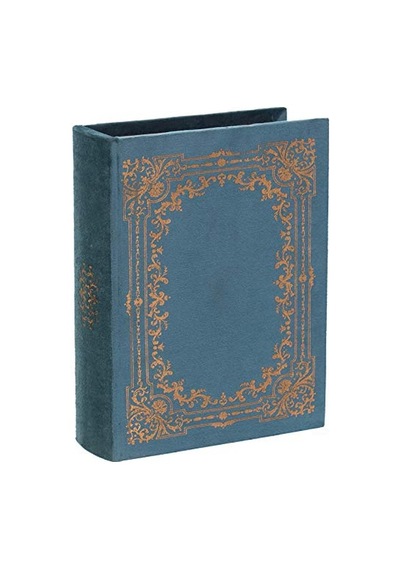 Qı003691.b Kitap Şeklinde Dekoratif Saklama Kutusu