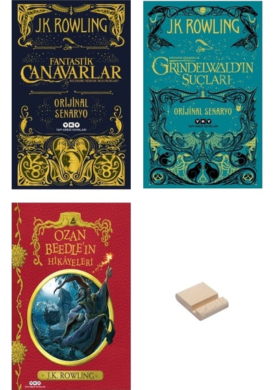 Fantastik Canavarlar - Grindelwald In Suçları Ve Ozan Beedle In Hikâyeleri 3lü Set
