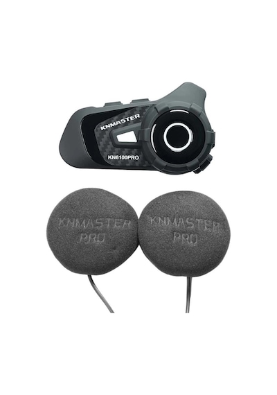 Knmaster Kn6100 Pro Motosiklet Kask İnterkom Seti-