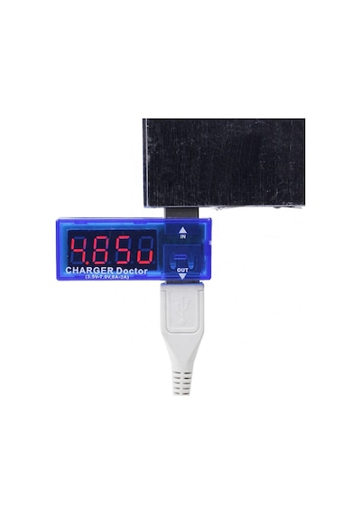 Alkatronik-Usb Voltmetre Ampermetre Şarj Doktor Akım Voltaj İzleyici Şarj