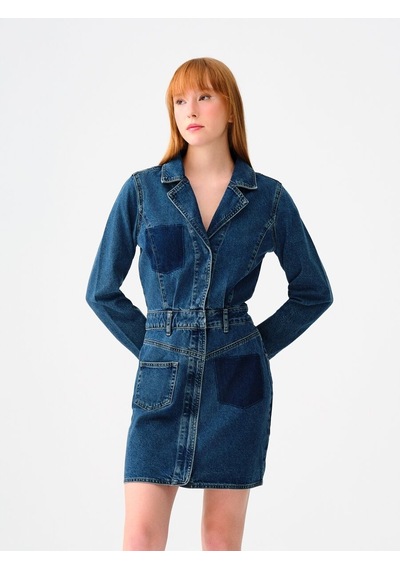 LOFT Slim Fit Kadın Elbise Lf2037322 Q1.v1 Denim