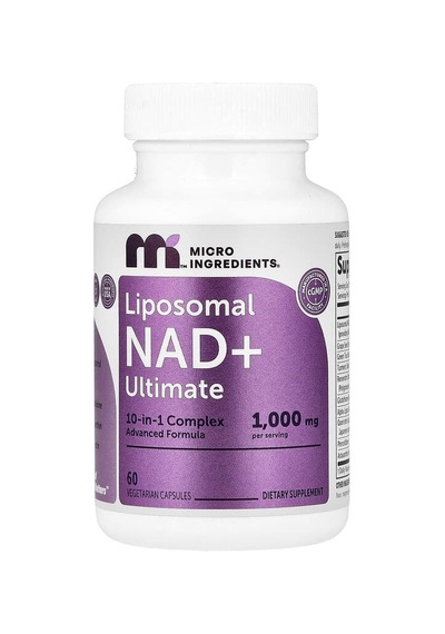 Micro Ingredients, Liposomal Nad + Ultimate, 60 Vegetarian Capsules
