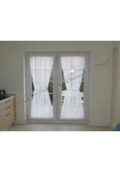 Mutfak Kapı Ve Balkon Camları Için Briz Sade Ve Düz Tül (370564622)