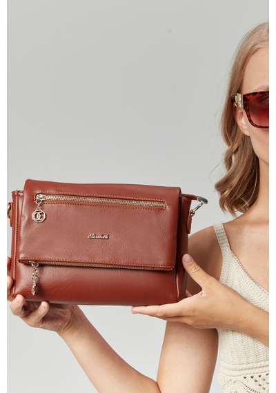 Morpelikan Kadın Dört Bölmeli Clutch Çarpraz Omuz Çantası