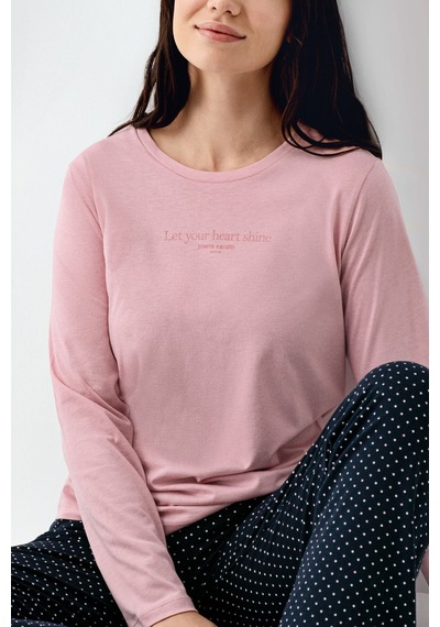 Pierre Cardin Kadın Pembe Pijama Takımı Pc9090-s-v1 Pembe