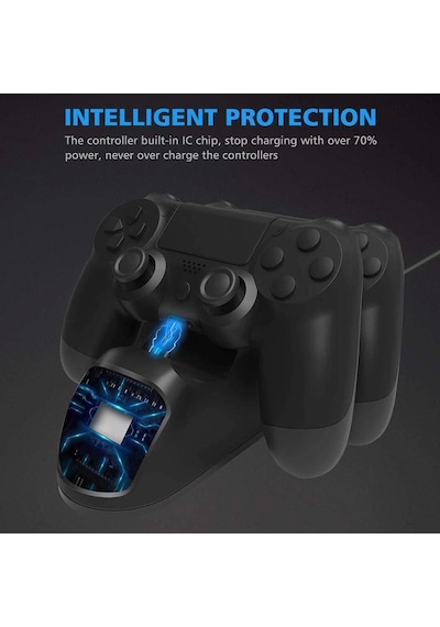 Ps4 Stand 2 Kol Şarj İstasyonu Göstergeli Dock Tp4-889