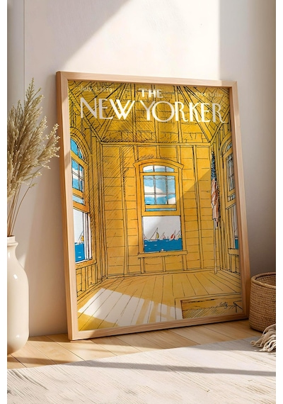 The New Yorker Çerçeveli Tablo July 2 1979
