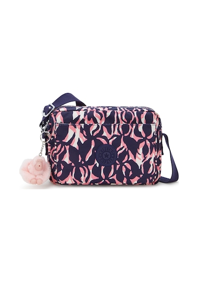 Kipling Kıplıng Abanu M Orta Boy Omuz Çantası Desenli Palm Mood Desenli Çok Renkli
