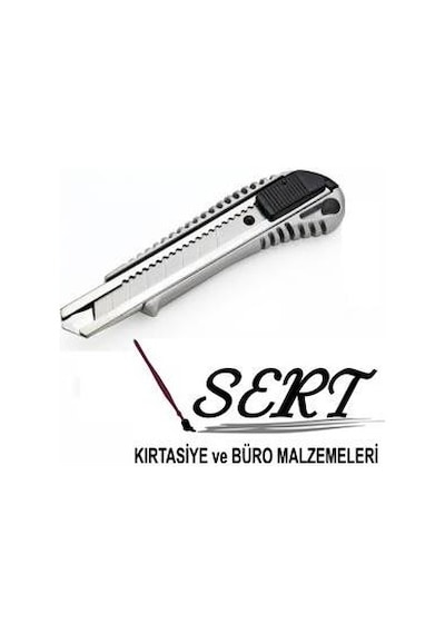 Maket Bıçağı Metal Geniş