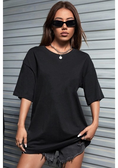 Uyguntarz Unisex Good Things Tasarım T-shirt Siyah