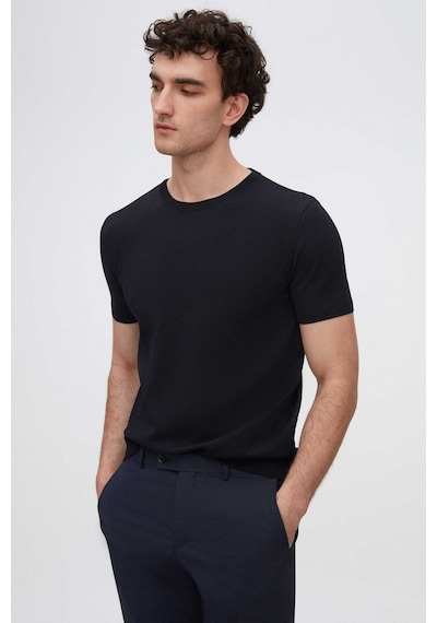 D's Damat Slim Fit Lacivert Rayon Triko T-shirt 2ef069421003m Lacivert D's Damat Slim Fit Lacivert Rayon Triko T-shirt 2ef069421003m Lacivert