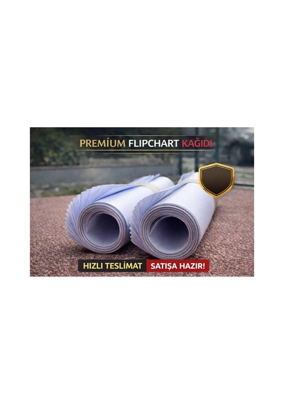 Tr Flipchart Kağıdı Pano Kağıdı Yazı Tahtası Kağıdı 64x90 Düz 25 Li 1,152 Kg Genel